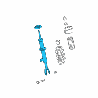 OEM 2016 Cadillac CT6 Strut Diagram - 23507258