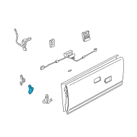 OEM 2004 GMC Sonoma Hinge Diagram - 15660003
