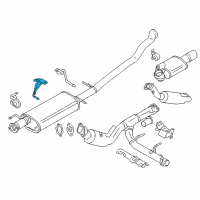 OEM Lincoln Hanger Diagram - FL1Z-5260-A