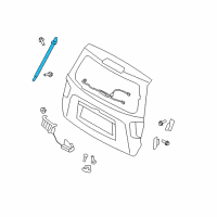 OEM Kia Lifter Assembly-Tail Gate Diagram - 817702J000