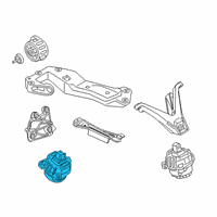 OEM 2019 BMW M5 Engine Mount Right Diagram - 22-11-8-089-822