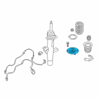 OEM BMW ActiveHybrid 3 GUIDE SUPPORT Diagram - 31-30-5-A3C-0D0
