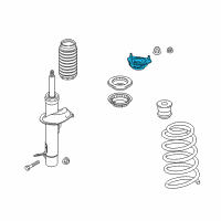 OEM 2010 Ford Transit Connect Upper Mount Diagram - 7T1Z-3A197-A