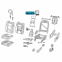 OEM Ram Module-Heated Seat Diagram - 68290172AE