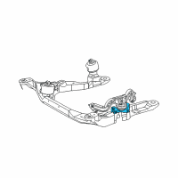 OEM 2007 Ford Taurus Rear Insulator Diagram - 3F1Z-6F063-AA