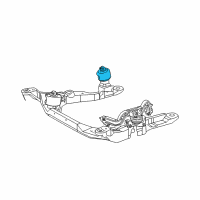 OEM 2001 Ford Taurus Isolator Diagram - YF1Z-6068-AB