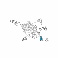 OEM 1997 Buick Park Avenue Bracket-Trans Mount Diagram - 25643133