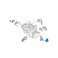 OEM 1999 Buick Riviera Mount Asm-Trans Diagram - 25695084