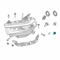 OEM 2022 Ram 3500 Bulb Diagram - L0007444NA