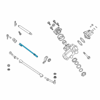 OEM 2018 Ford F-250 Super Duty Drag Link Diagram - HC3Z-3304-A