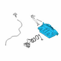 OEM BMW Z8 Fuel Tank With Sound Protection Cap Diagram - 16-14-6-751-605