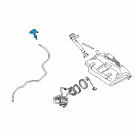 OEM 2002 BMW Z8 Filler Cap Diagram - 16-11-1-184-531