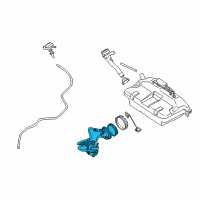 OEM 2002 BMW Z8 Tank Pump Diagram - 16-11-6-753-452