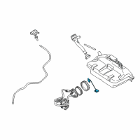 OEM BMW Fuel Level Sensor Diagram - 16-11-6-753-453