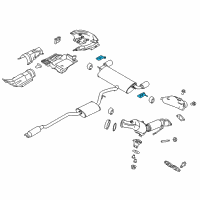 OEM 2016 Lincoln MKC Rear Bracket Diagram - EJ7Z-5K291-B