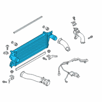 OEM 2020 Ford Ranger Intercooler Diagram - KB3Z-6K775-A