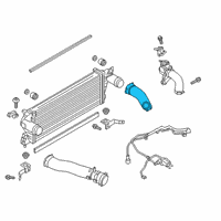 OEM 2020 Ford Ranger Inlet Tube Diagram - KB3Z-6C646-F