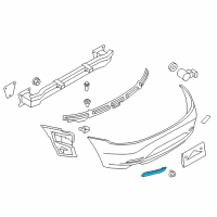 OEM 2009 BMW Z4 Rear Reflector, Rear Left Diagram - 63-14-7-191-767