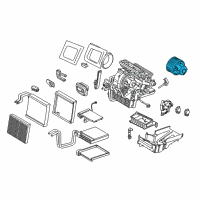 OEM 2016 Ford Focus Blower Motor Diagram - H1FZ-19805-B