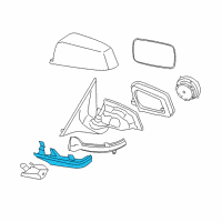 OEM 2013 BMW 740i Lower Housing Section, Left Diagram - 51-16-7-308-651