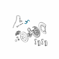 OEM 2005 Dodge Neon Sensor-Anti-Lock Brakes Diagram - 5273331AB