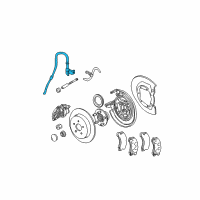 OEM 2001 Dodge Neon Hose-Brake Diagram - 4509808AE