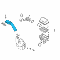 OEM Hyundai Duct-Air "B" Diagram - 28210-G3000