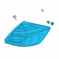 OEM 2022 Honda Insight TAILLIGHT ASSY., L Diagram - 33550-TXM-A01