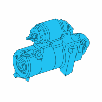 OEM Chevrolet Silverado 2500 HD Starter Diagram - 10465167