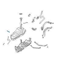 OEM 1998 Infiniti QX4 Hose-Fuel Diagram - 01995-00031