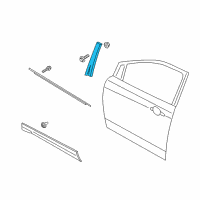 OEM 2018 Ford Escape Applique Diagram - CJ5Z-7820554-AC