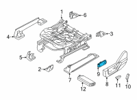 OEM 2021 Ford F-250 Super Duty Seat Switch Diagram - DG9Z-14A701-BAM