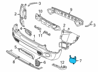 OEM Jeep Lamp-FASCIA Diagram - 68489457AA