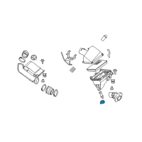 OEM Nissan Titan Mounting-Rubber Diagram - 16559-31U00