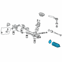 OEM 2020 Acura MDX Dust Seal Set Diagram - 53537-TZ5-A01