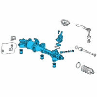 OEM 2016 Acura MDX Box Sub Diagram - 53601-TZ5-A01