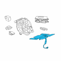 OEM 2014 Chevrolet SS SENSOR KIT-AIRBAG FRT PASS PRESENCE Diagram - 92509413