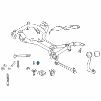 OEM 1997 BMW 750iL Self-Locking Hex Nut Diagram - 07-12-9-964-667