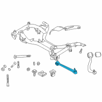 OEM 1999 BMW 750iL Left Wishbone Diagram - 31-12-1-142-087