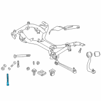 OEM BMW 740iL Hex Bolt Diagram - 07-11-9-900-223