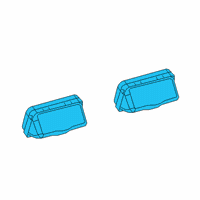 OEM 2021 Toyota Corolla License Lamp Diagram - 81270-02220