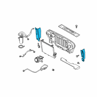 OEM Jeep Wrangler Seal-Condenser Diagram - 55036866AC