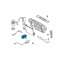 OEM 2006 Jeep Wrangler COMPRES0R-Air Conditioning Diagram - 55037578AC