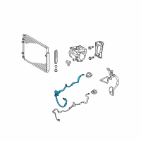 OEM 2006 Toyota Highlander Suction Hose Diagram - 88704-48070