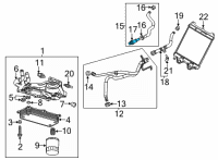 OEM 2021 Chevrolet Corvette Thermostat Diagram - 84660340