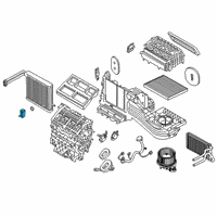 OEM 2022 Lincoln Aviator Expansion Valve Diagram - JX6Z-19849-B