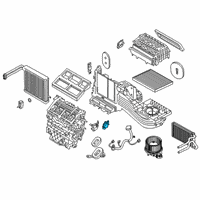 OEM Ford Escape MOTOR ASY Diagram - LX6Z-19E616-KA