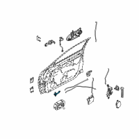 OEM 2005 Nissan Altima Link Door STOPPER Diagram - 80430-ZB000