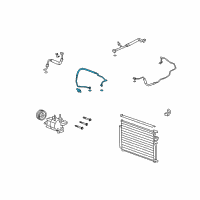 OEM Saturn Discharge Hose Diagram - 19130325