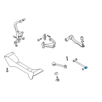 OEM 2003 Hyundai XG350 Bush-Rear Assist Arm Diagram - 55254-39000